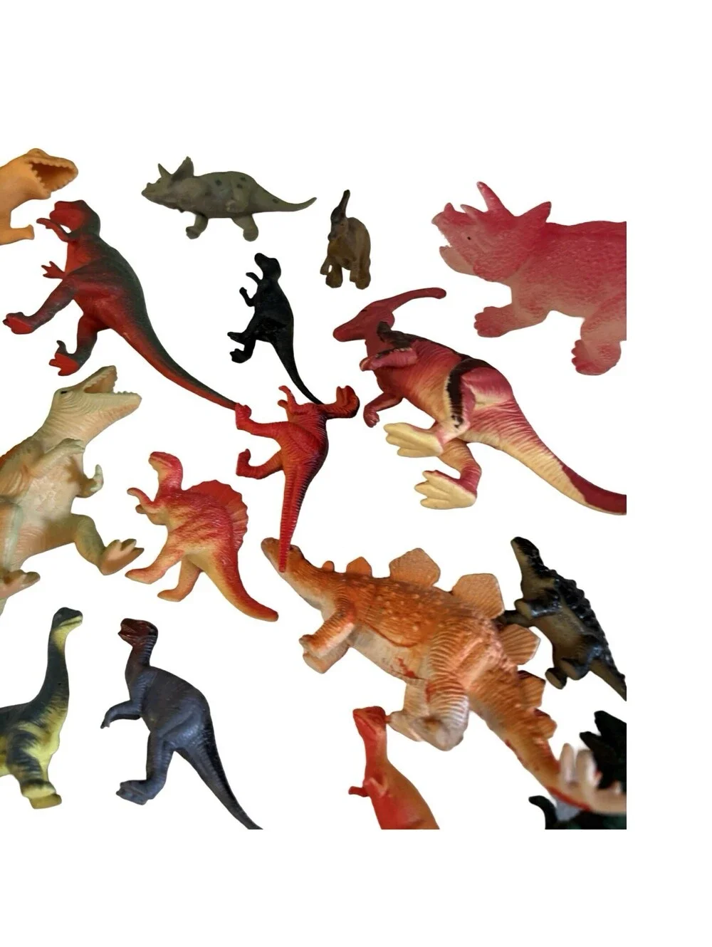 Lot Of Dinosaurs Toys Various Sizes, Dinosaur Action Figures